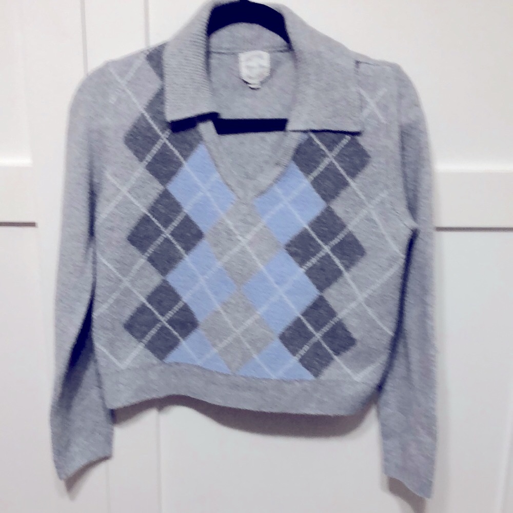 Hippie Rose Crop Sweater